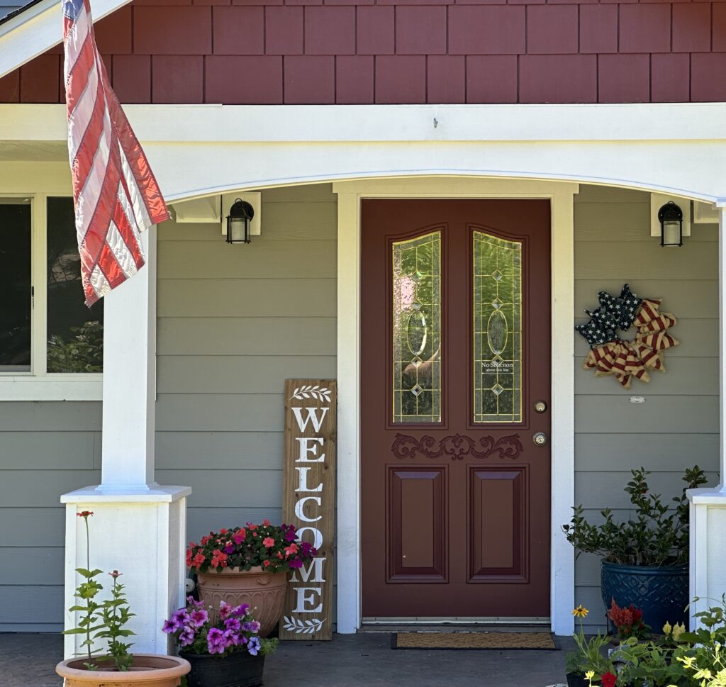 Exterior door installation in Eugene, OR.